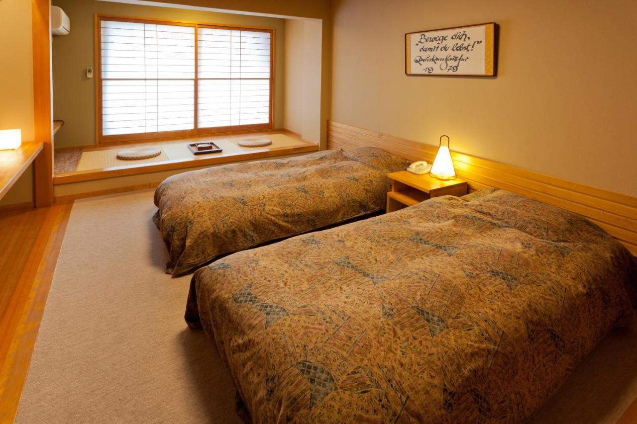 Hotel Taigakukan Hakuba Buitenkant foto